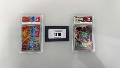 Lot 1210 - (2) 2025 Pokémon Mega Evolution #133 -...