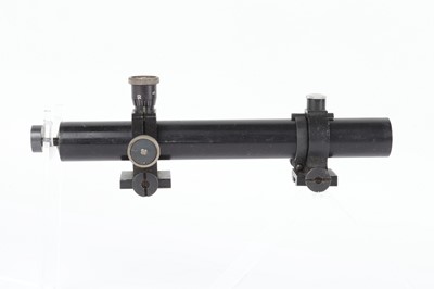 Lot 1013 - Adjustable aperture tube sight