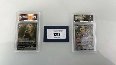 Lot 1212 - (2) 2025 Pokémon Black Bolt #168 - Excadrill...