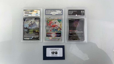 Lot 1213 - (3) 2022 Pokémon Promo JPN #267/S-P - Arceus V...