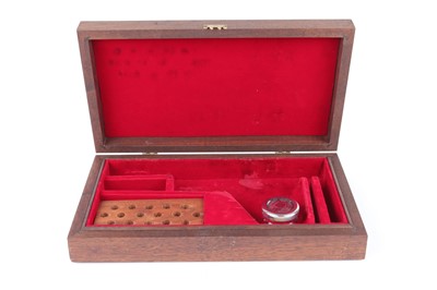 Lot 1022 - Wooden pistol case