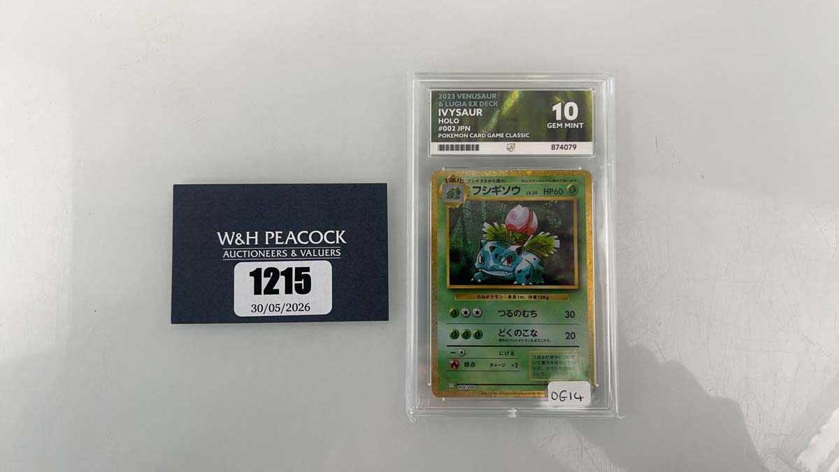 Lot 1215 - 2023 Pokémon Venusaur & Lugia EX Deck JPN...