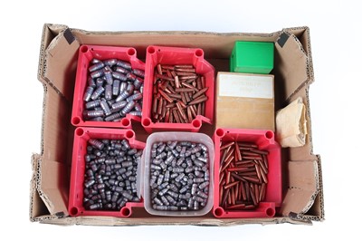 Lot 2881 - Tray of assorted calibre bullet heads for...