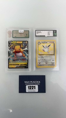 Lot 1221 - (2) 1999 Pokémon Jungle Set #32/64 -...