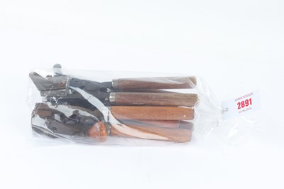 Lot 2891 - Four assorted bullet moulds