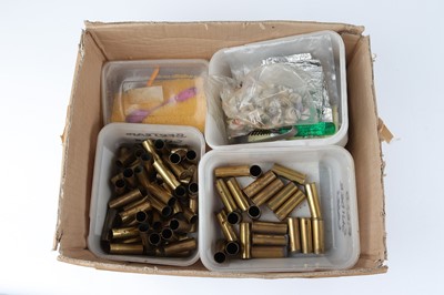 Lot 2894 - Box of .577 Snider reloading equipment inc....