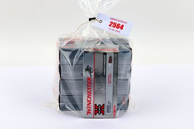 Lot 2564 - (S1) 100 x .222 (Rem) Winchester Super-X 50gr...