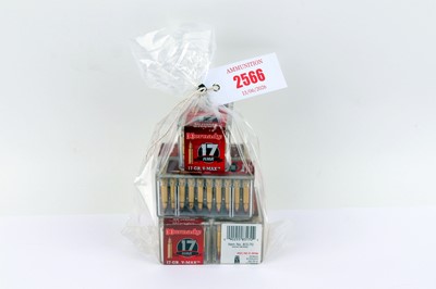 Lot 2566 - (S1) 250 x .17 (Hmr) Hornady 17gr V-Max rifle...