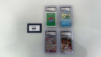 Lot 1224 - (4) 2025 Pokémon Mega Evolution #151 - Spearow...