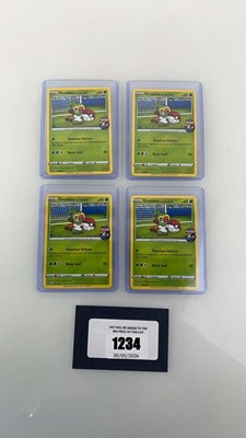 Lot 1234 - 4 Top Loaded Pokémon TCG Futsal Promos #003 -...