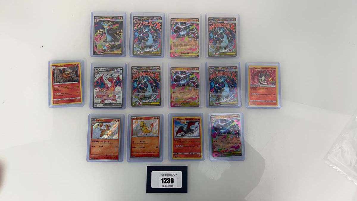 Lot 1236 - (14) Top Loaded Pokémon TCG...