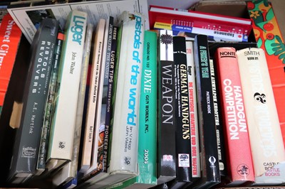 Lot 1315 - Tray of shooting related books to include: The...