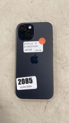 Lot 2085 - Apple iPhone 15 unboxed, 128GB, model no....