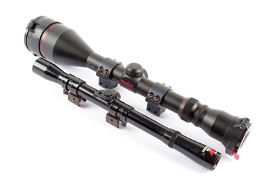 Lot 1252 - 3-9x50 Simmons Deer Field rifle scope with...