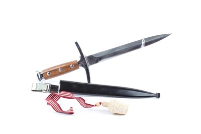Lot 20 - A Swiss Army Officer's dress dagger by Elsener...