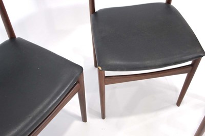 Lot 10 - A set of four 1960's Danish teak and...