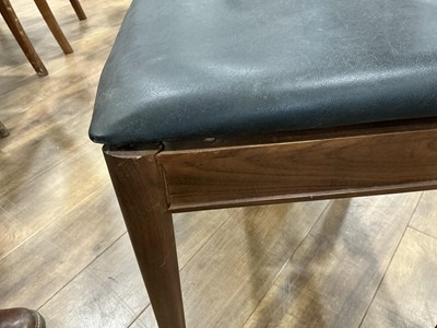 Lot 10 - A set of four 1960's Danish teak and...