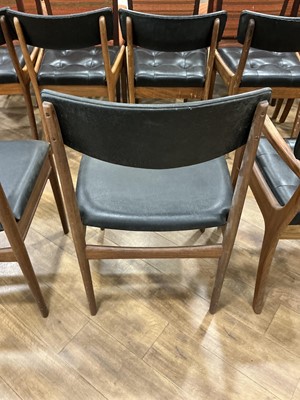 Lot 10 - A set of four 1960's Danish teak and...