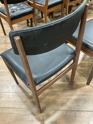 Lot 10 - A set of four 1960's Danish teak and...
