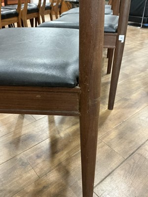 Lot 10 - A set of four 1960's Danish teak and...