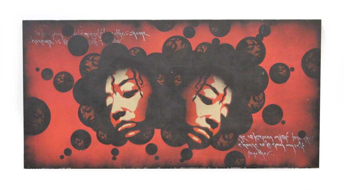 Lot 26 - Asboluv aka Boo Dendy (Ipswish street artist),...