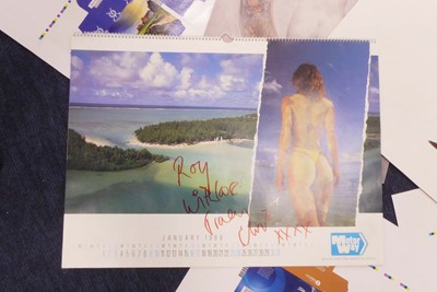 Lot 44 - Two Pirelli calendars for 1988 and 1989...