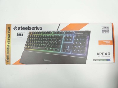 Lot 2064 - Steelseries Apex 3 gaming keyboard