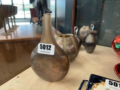Lot 58 - A group of five 21st century studio glass...
