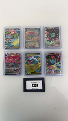 Lot 1237 - 6 Top Loaded Pokémon TCG...