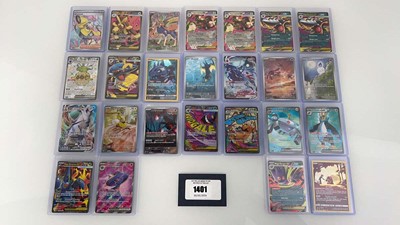 Lot 1401 - Approx. 25 Top Loaded Pokémon cards from...