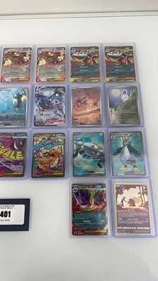 Lot 1401 - Approx. 25 Top Loaded Pokémon cards from...