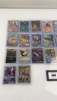 Lot 1402 - Approx. 25 Top Loaded Pokémon cards from...