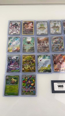 Lot 1403 - Approx. 25 Top Loaded Pokémon cards from...