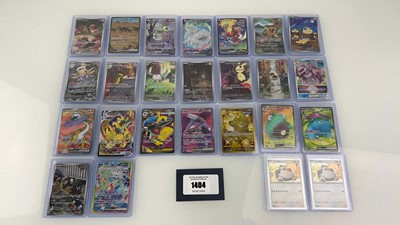 Lot 1404 - Approx. 25 Top Loaded Pokémon cards from...