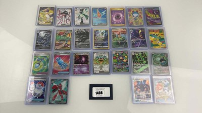 Lot 1408 - Approx. 25 Top Loaded Pokémon cards from...