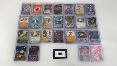 Lot 1409 - Approx. 25 Top Loaded Pokémon cards from...