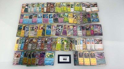 Lot 1452 - Approx. 100 Sleeved Pokémon cards from various...