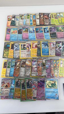 Lot 1452 - Approx. 100 Sleeved Pokémon cards from various...