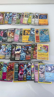 Lot 1453 - Approx. 100 Sleeved Pokémon cards from various...