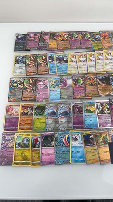 Lot 1454 - Approx. 100 Sleeved Pokémon cards from various...