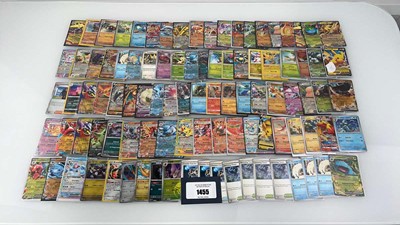 Lot 1455 - Approx. 100 Sleeved Pokémon cards from various...