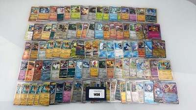 Lot 1456 - Approx. 100 Sleeved Pokémon cards from various...