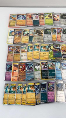 Lot 1456 - Approx. 100 Sleeved Pokémon cards from various...