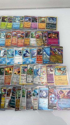 Lot 1456 - Approx. 100 Sleeved Pokémon cards from various...