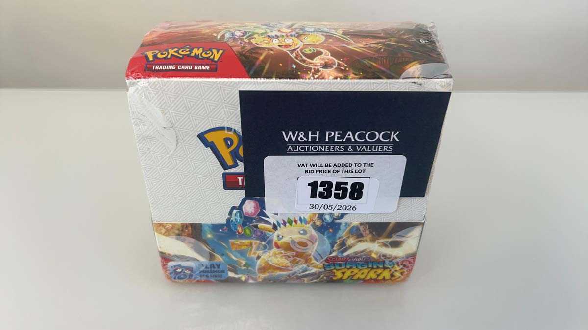Lot 1358 - Pokémon TCG: Scarlet & Violet - Surging Sparks...