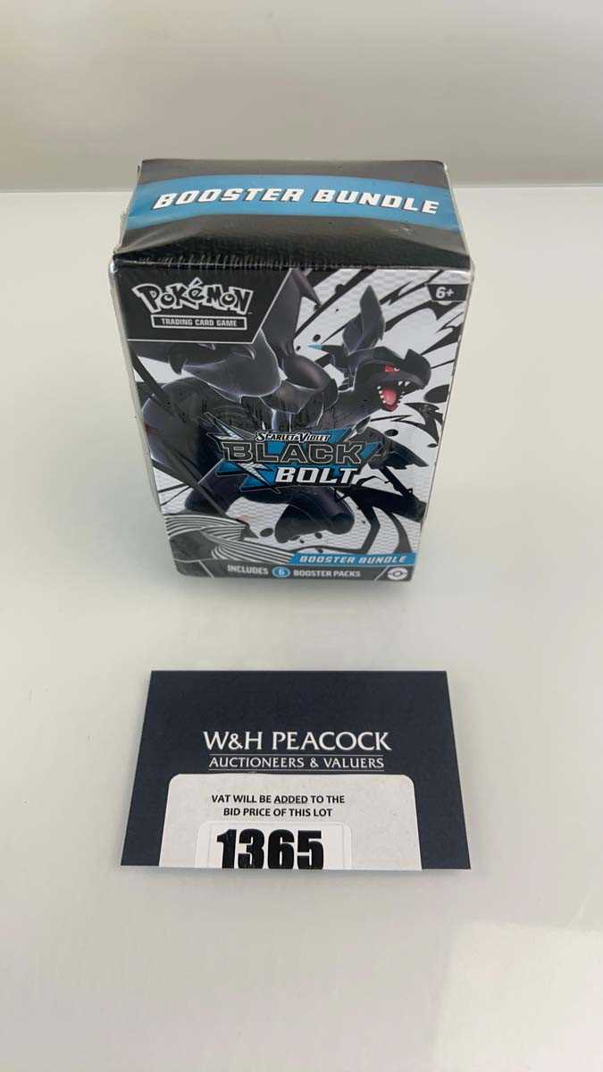 Lot 1365 - Pokémon TCG: Scarlet & Violet - Black Bolt...