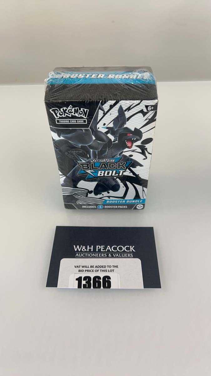 Lot 1366 - Pokémon TCG: Scarlet & Violet - Black Bolt...