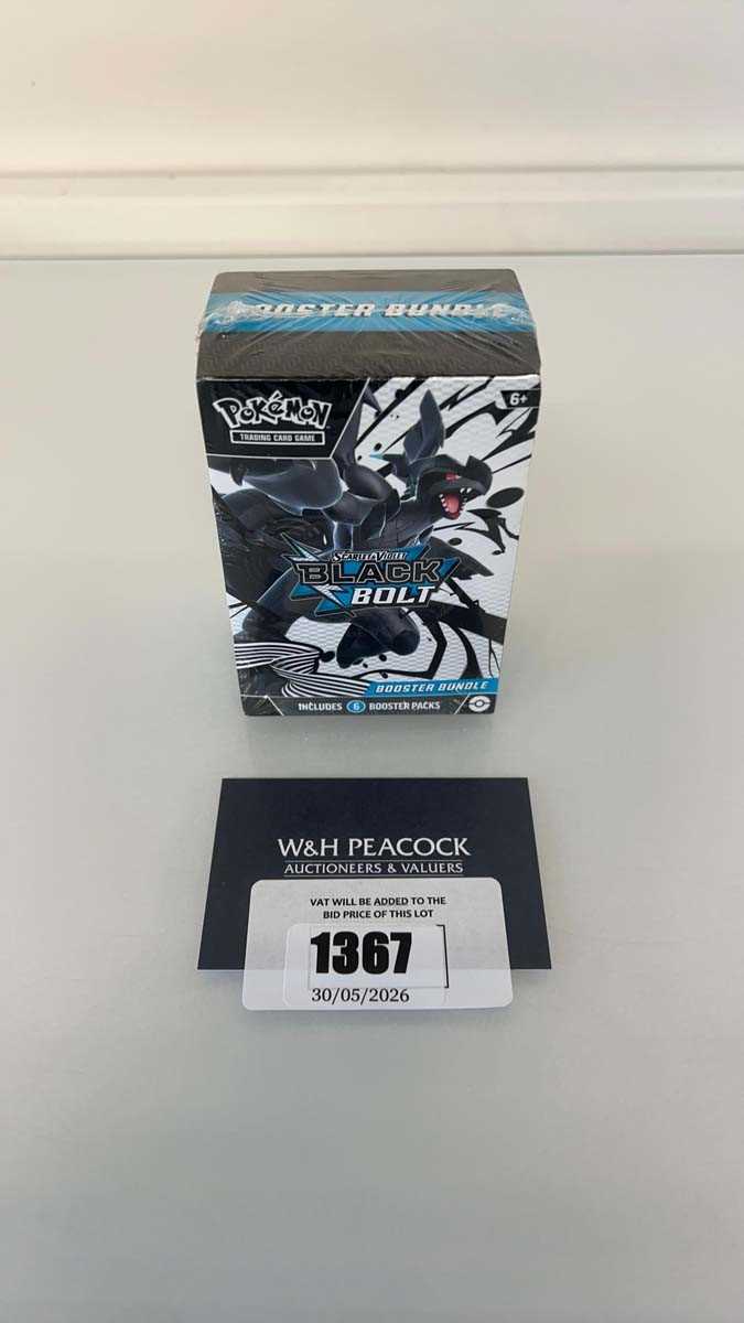 Lot 1367 - Pokémon TCG: Scarlet & Violet - Black Bolt...