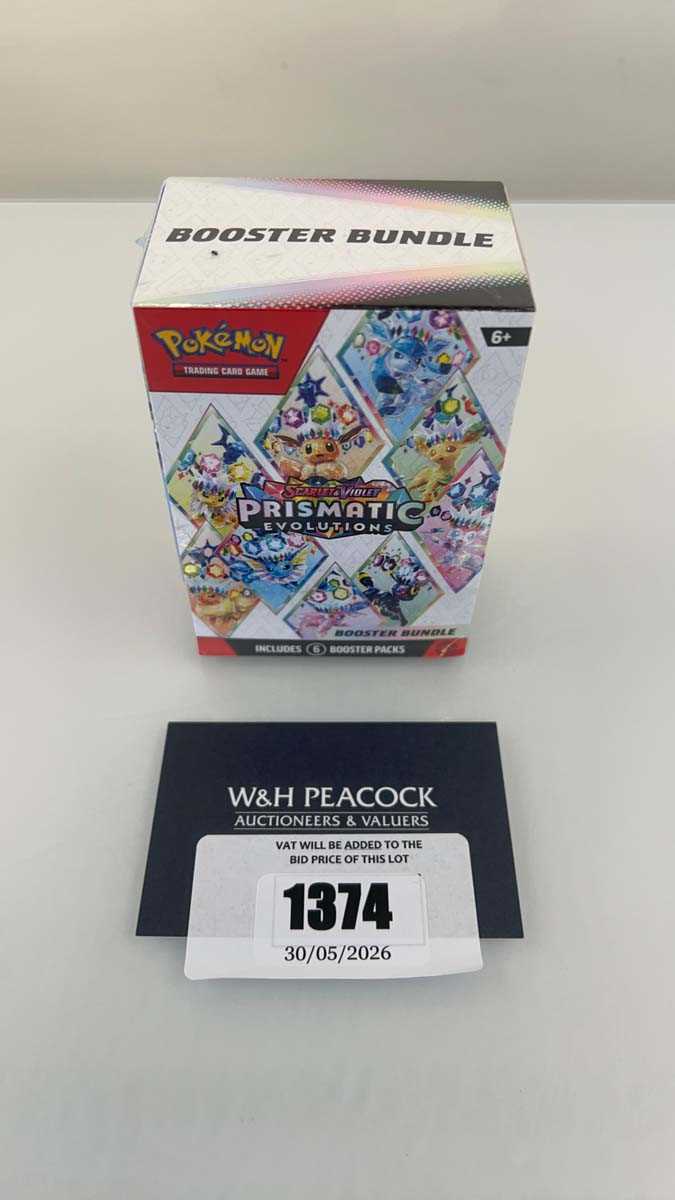 Lot 1374 - Pokémon TCG: Scarlet & Violet - Prismatic...