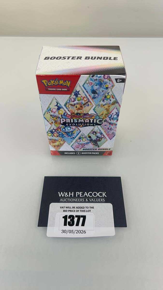 Lot 1377 - Pokémon TCG: Scarlet & Violet - Prismatic...